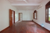 Unfurnished house with large yard for rent in Tay Ho district, Hanoi.